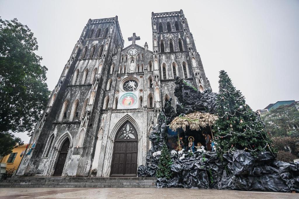Church Boutique Hotel Hang Trong ฮานอย ภายนอก รูปภาพ