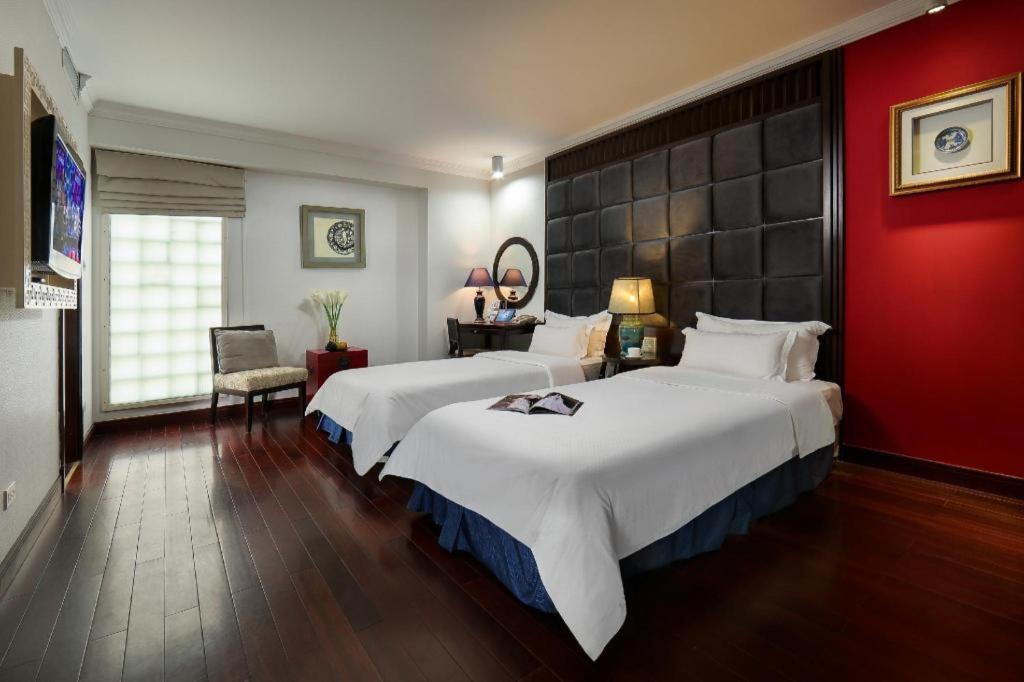 Church Boutique Hotel Hang Trong ฮานอย ภายนอก รูปภาพ